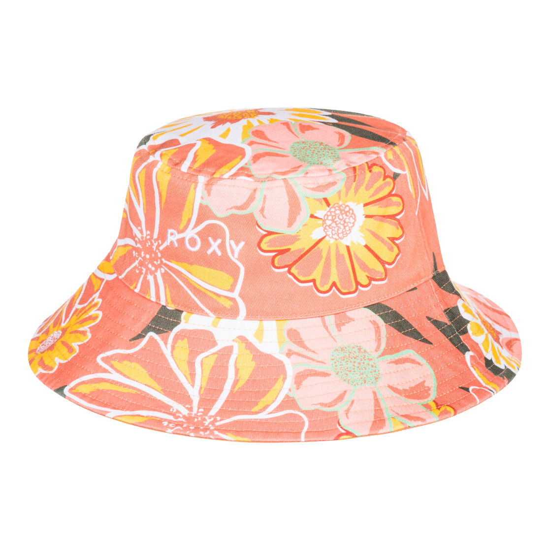 Roxy Aloha Sunshine Printed Bucket Hat  CKN8-ToastedNut S/M