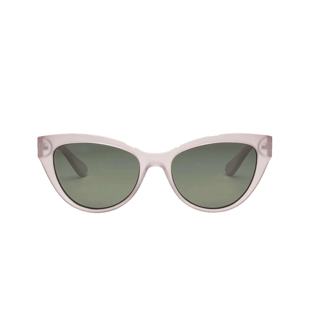 Electric Indio Polarized Sunglasses MattePink Grey CatEye