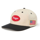 Seager Americana Snapback Hat Cream/Black OS