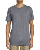 RVCA Solo Label SS Tee GBL-GreyBlue L
