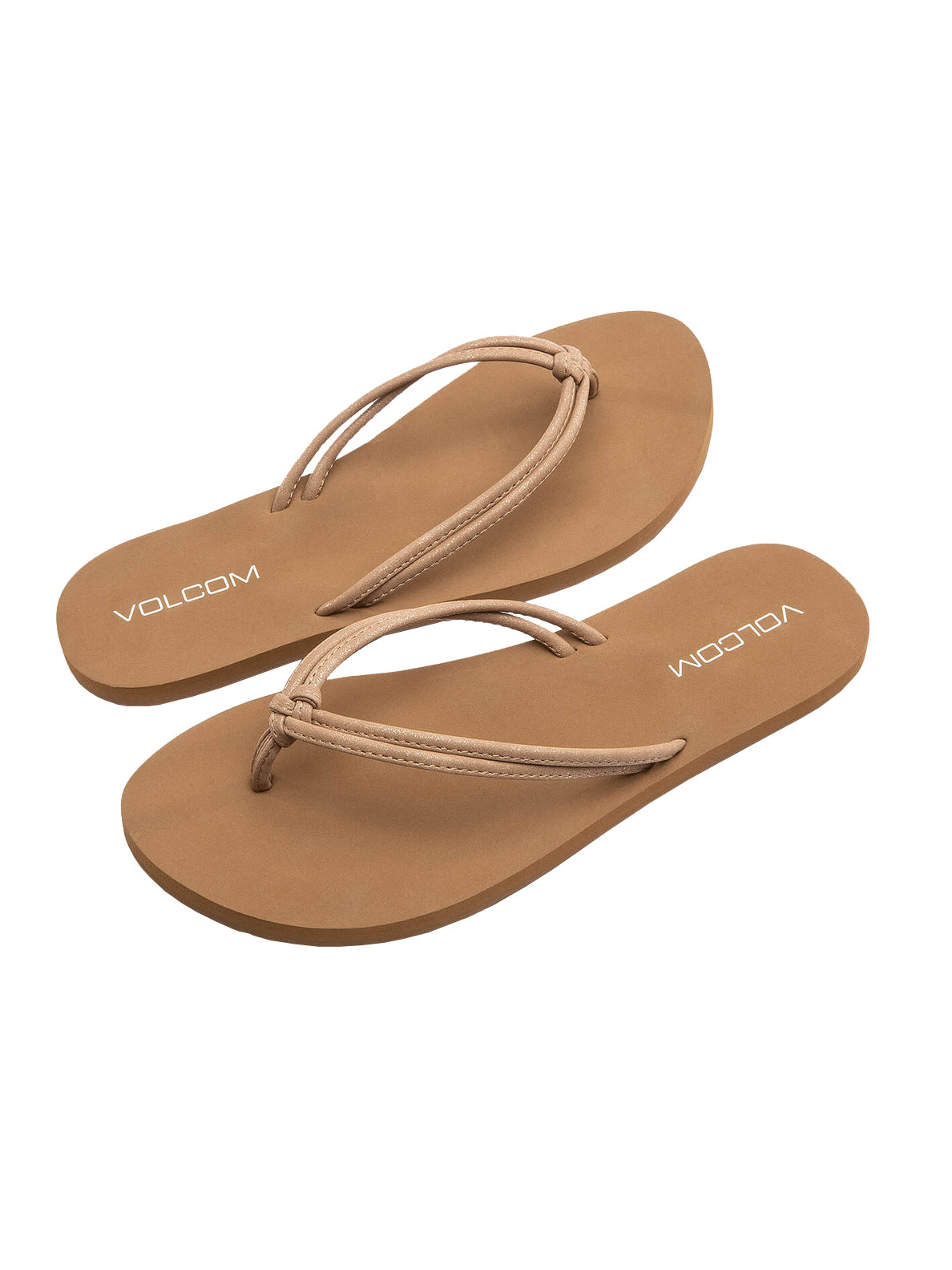 Volcom Forever and Ever 2 Womens Sandal TAN-Tan 6