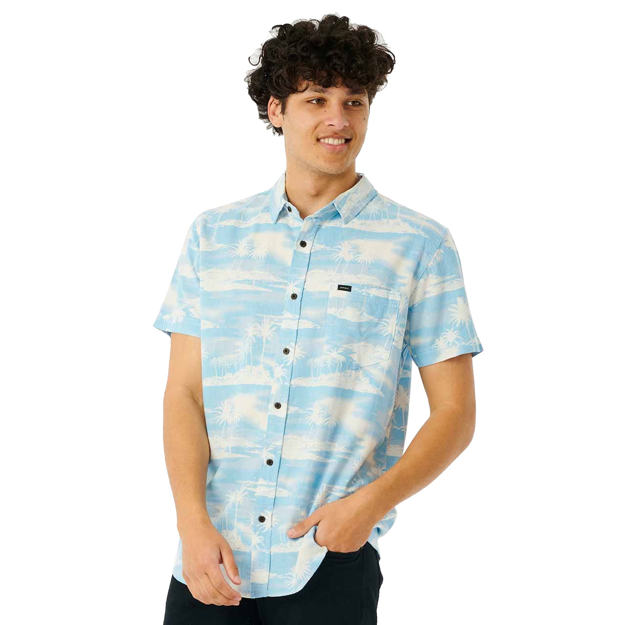Rip Curl Party Pack SS Shirt 0079-Sky Blue L