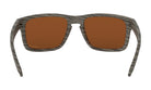 Oakley Holbrook Polarized Sunglasses Woodgrain PrizmShallowWater Square
