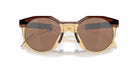 Oakley HSTN Sunglasess DkAmber LtCurryw/PrizmTungsten