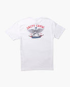 Salty Crew Fly By SS Tee White M