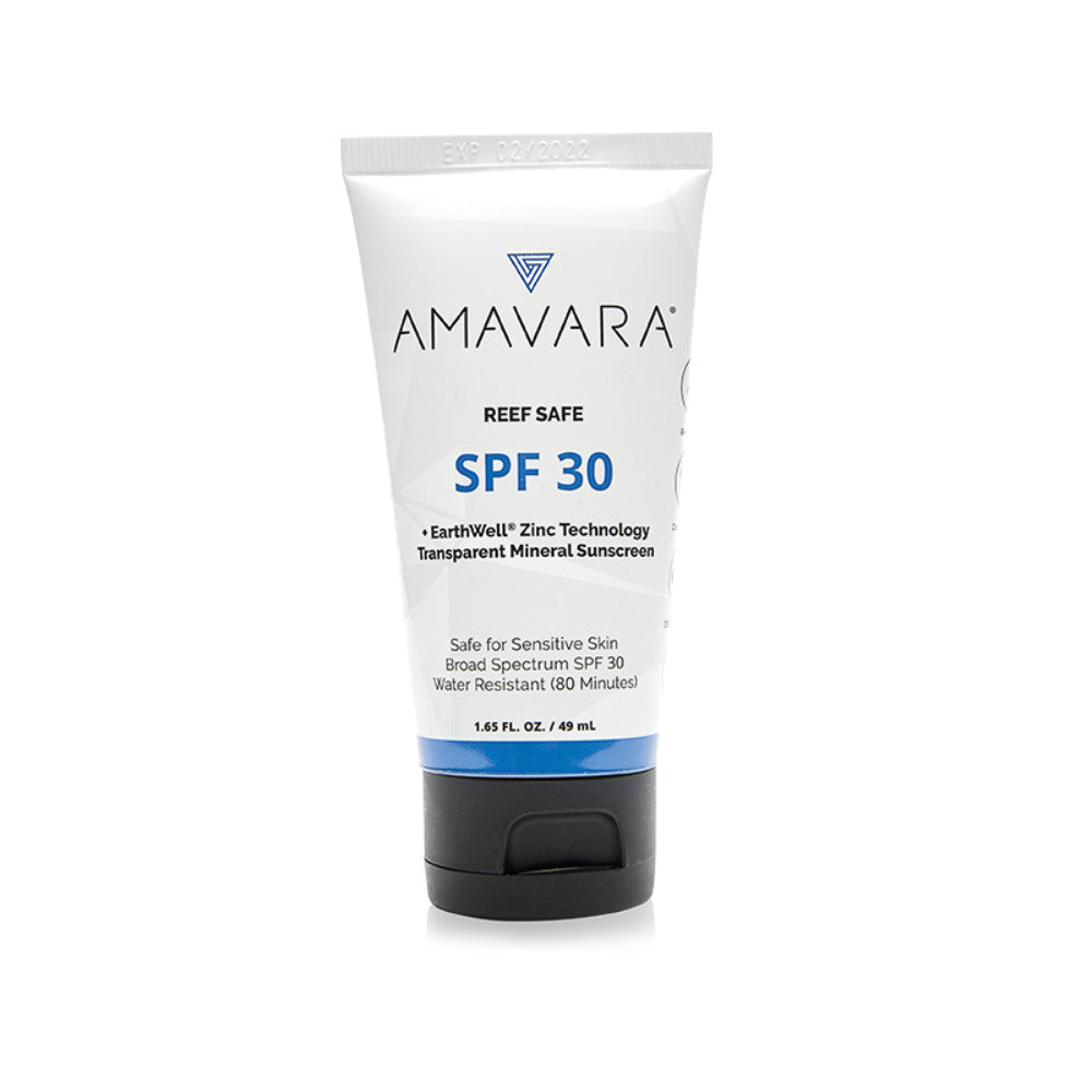 Amavara Sunscreen SPF 30 Lotion with Earthwell Zinc Technology 1.65oz