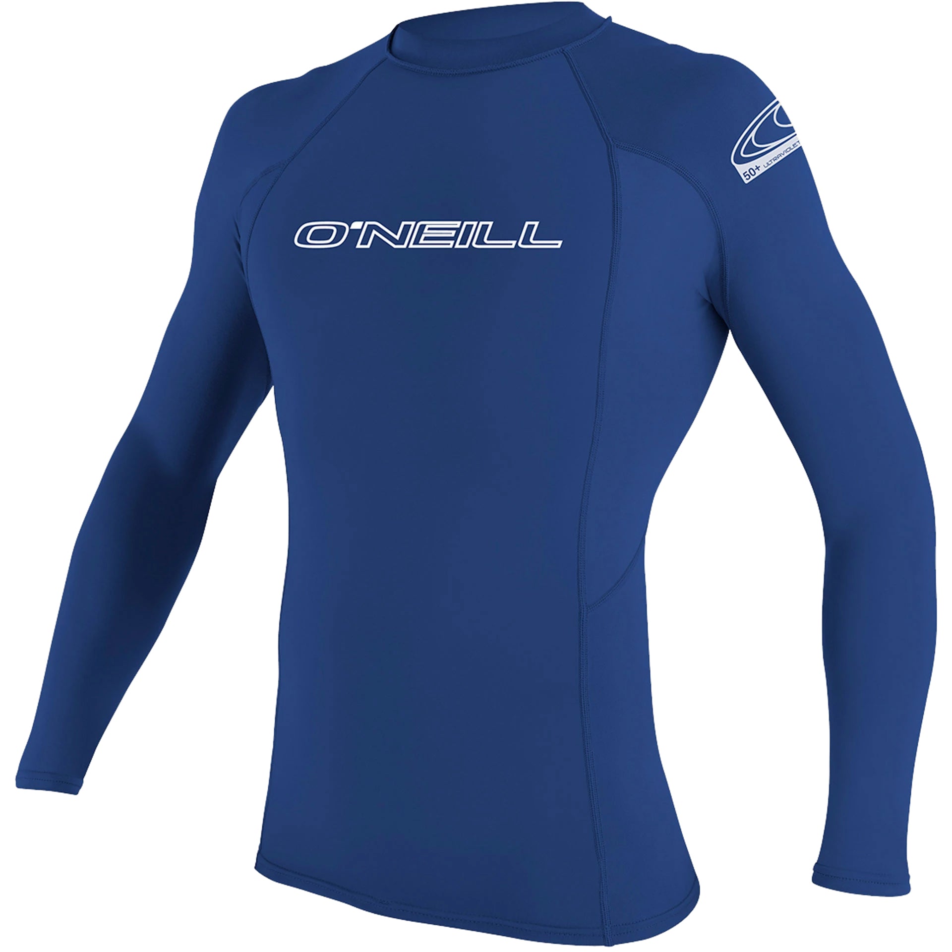 O'Neill Basic Skins L/S Performance Fit RashGuard 018-Pacific Blue L
