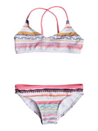 Roxy Little Indi Athletic Tri Bikini Set