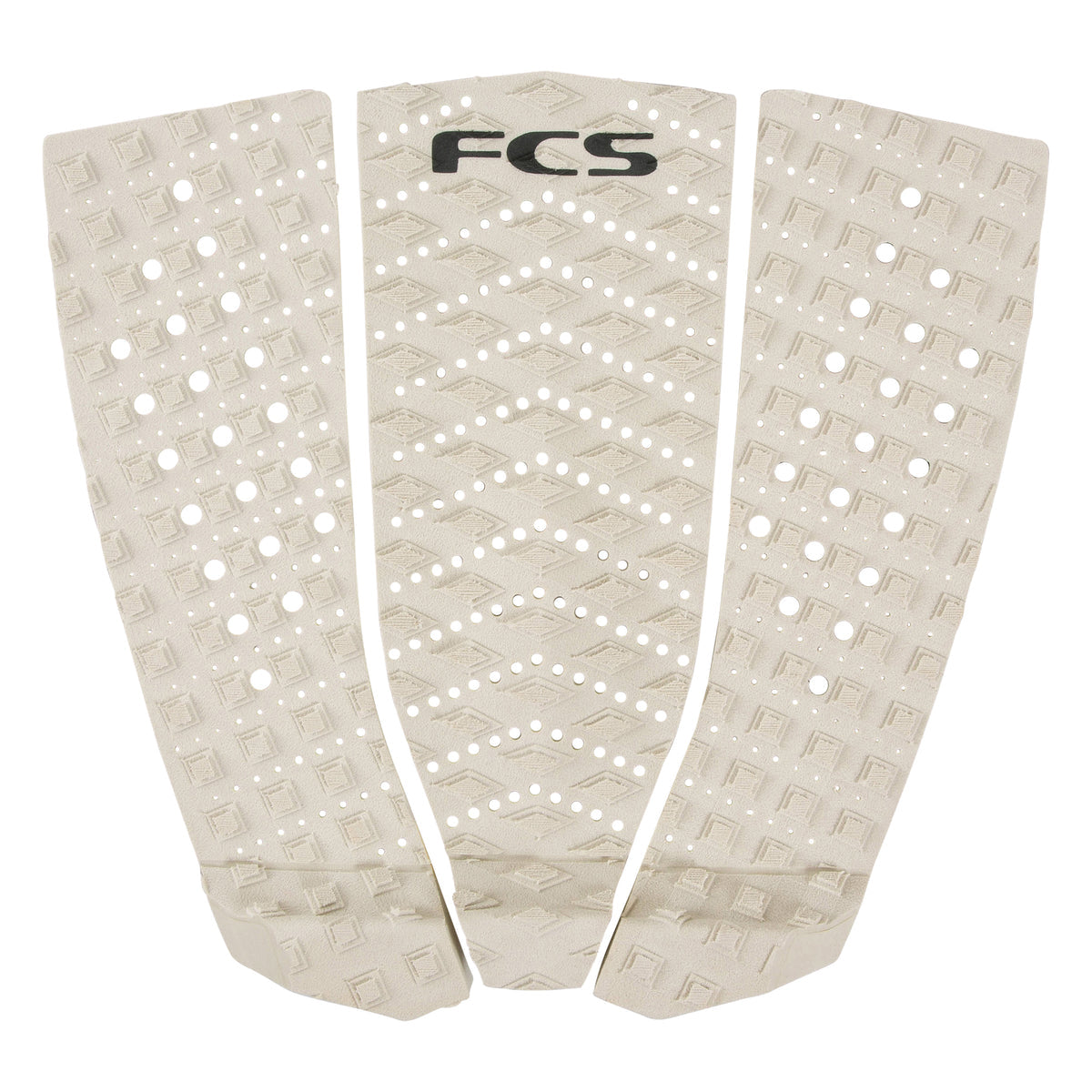 FCS T-3 Wide Eco Traction Pad Warm Grey