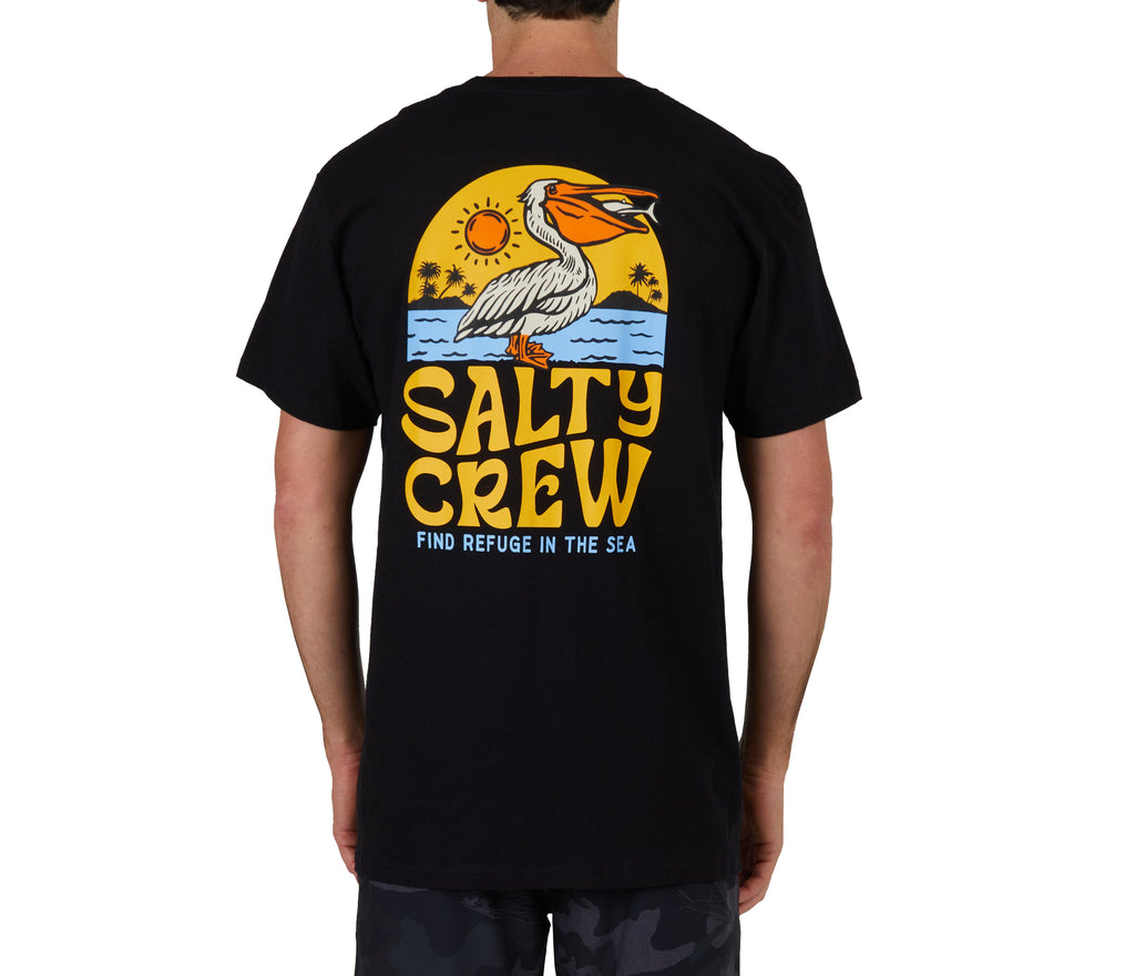 Salty Crew Seaside Classic SS Tee Black L