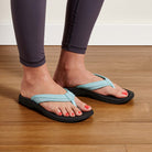 Olukai Ohana Womens Sandal 1V40-Sea Glass-Black 5