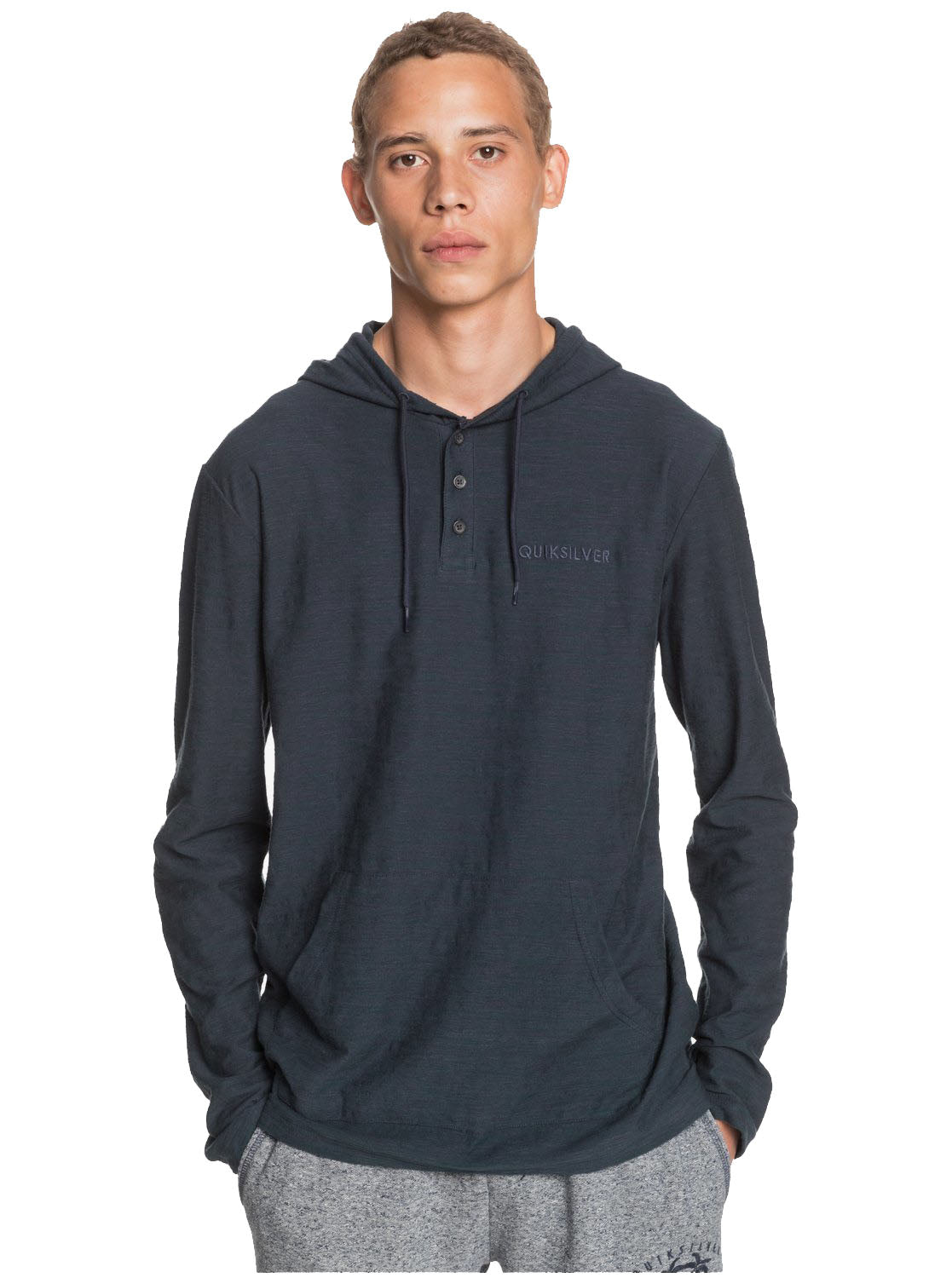 Quiksilver Kentin Long Sleeve Hooded Top BYP3 S