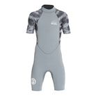 Xcel Water Inspired Axis 2mm S/S Boys Springsuit TGS-Alloy Grey-Tiger Shark 16