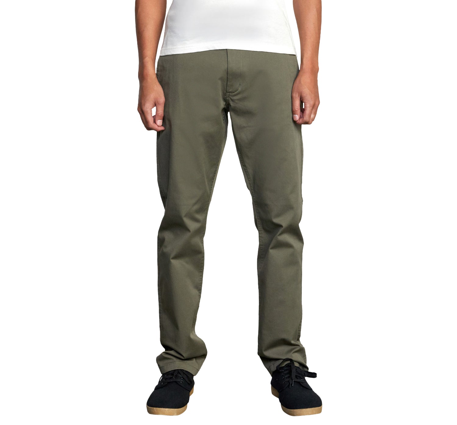 RVCA The Weekend Straight Fit Chino OLV 36