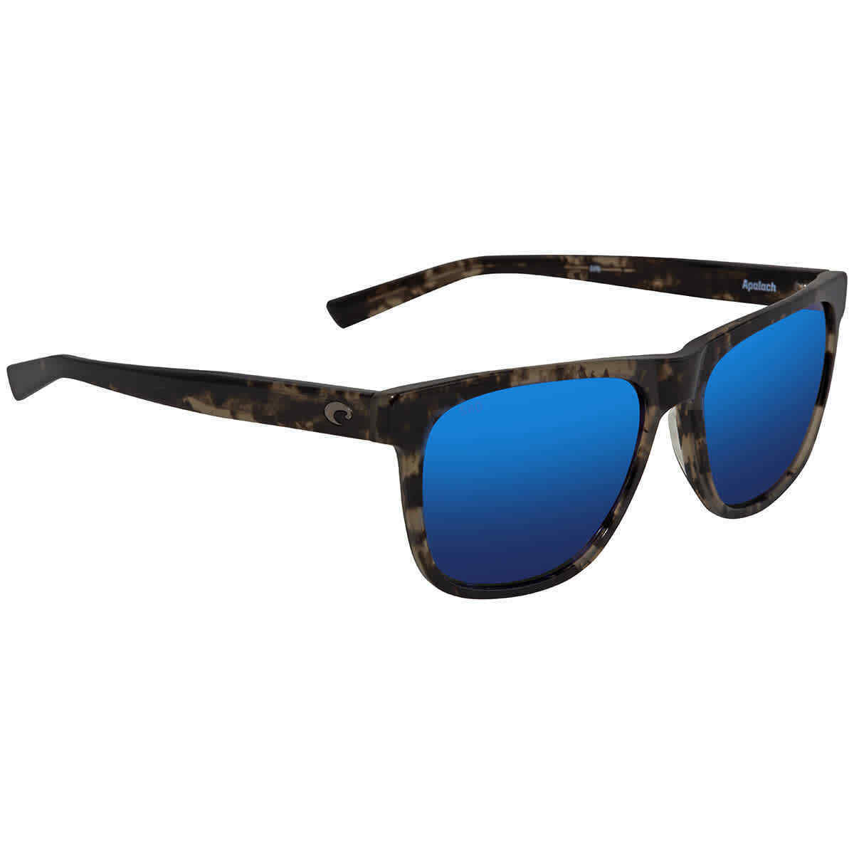 Costa Del Mar Apalach Polarized Sunglasses ShinyBlackKelp BlueMirror 580G