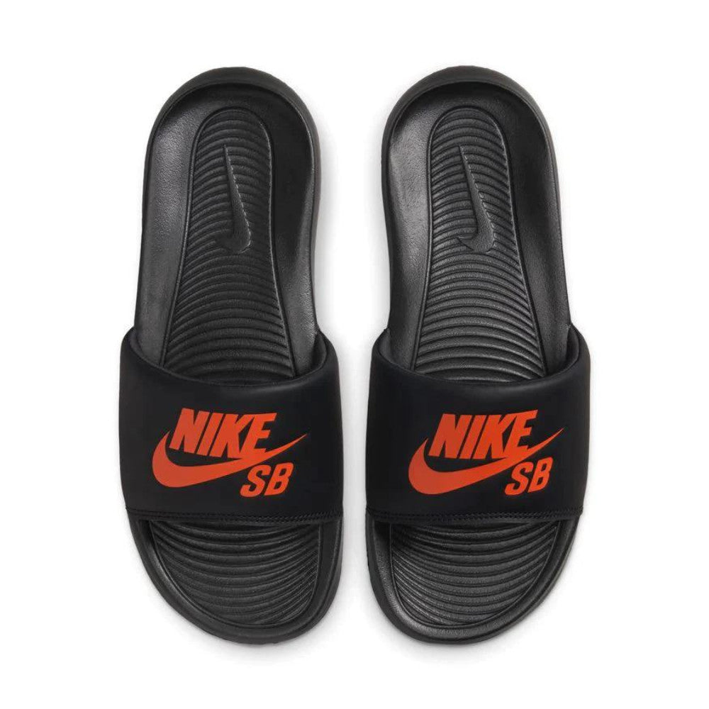 Nike SB Victori One Slide 002-Black/TeamOrange 8
