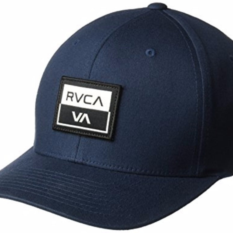 RVCA Metro Flexfit Hat Navy LXL