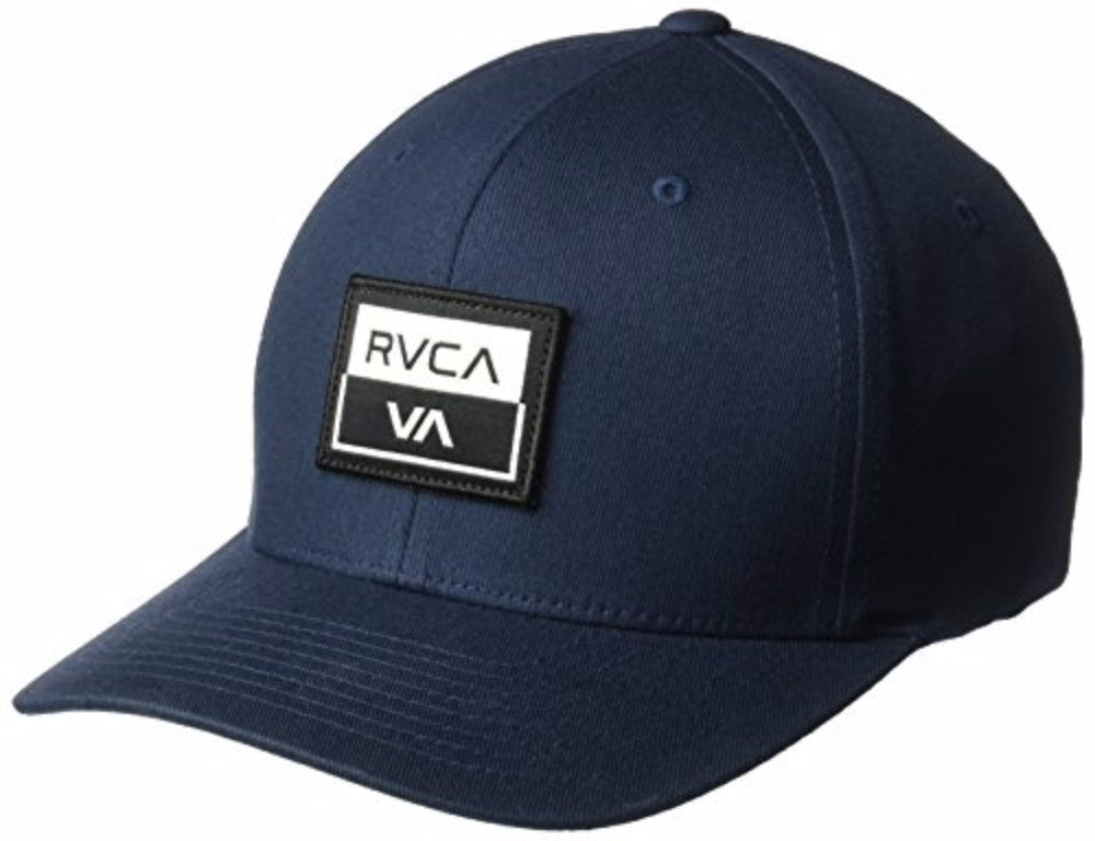 RVCA Metro Flexfit Hat Navy LXL