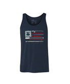 Jetty Old Glory Tank Navy S