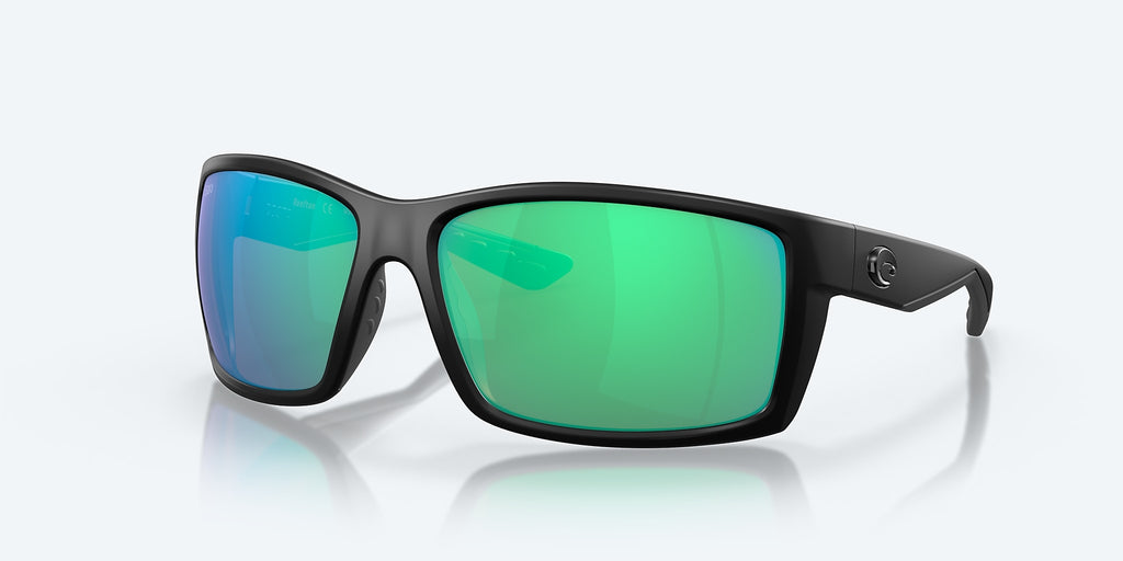 Costa Del Mar Reefton Polarized Sunglasses Blackout GreenMirror 580G