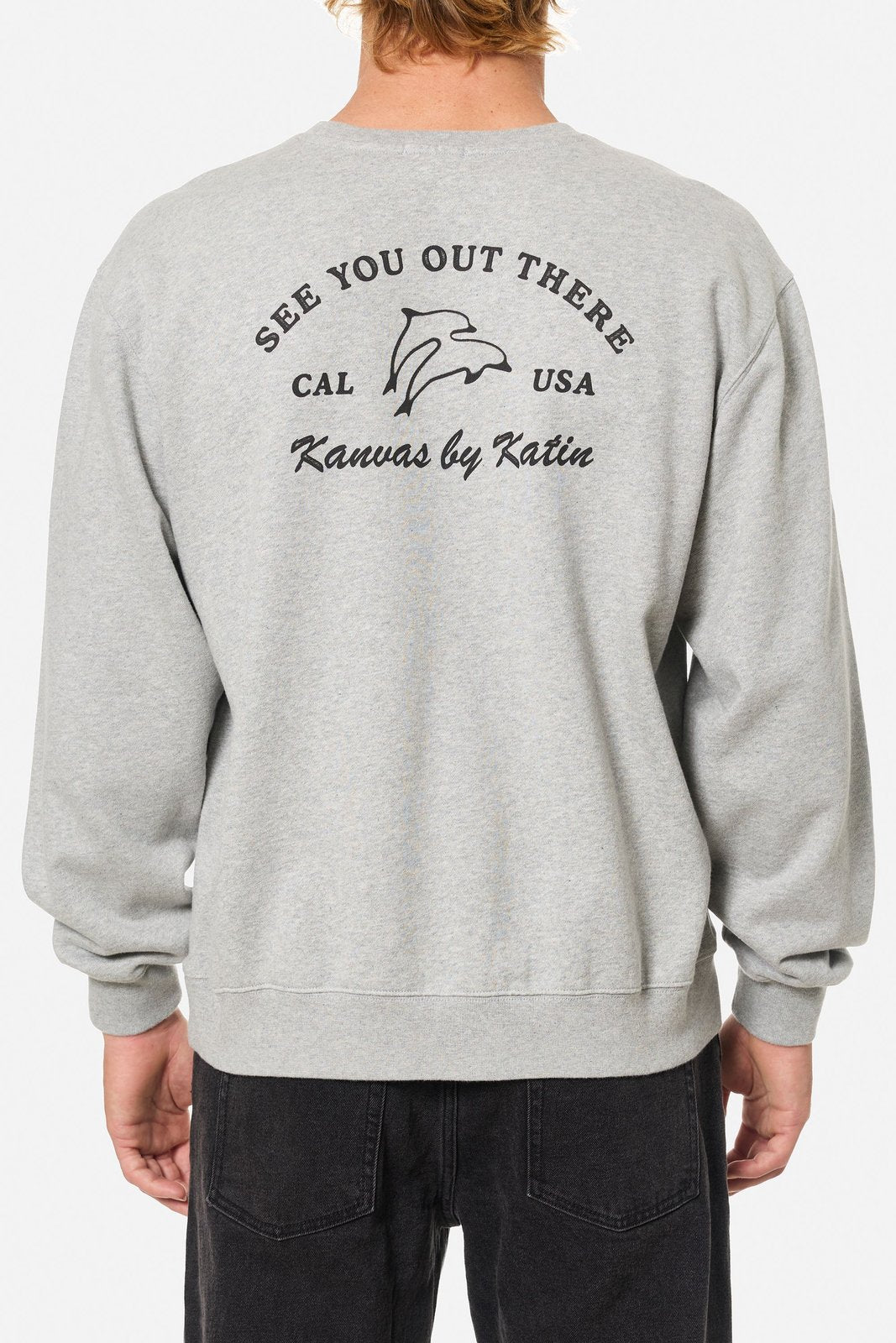 KATIN BREACH CREWNECK HEATHER GRAY(HTGR) M