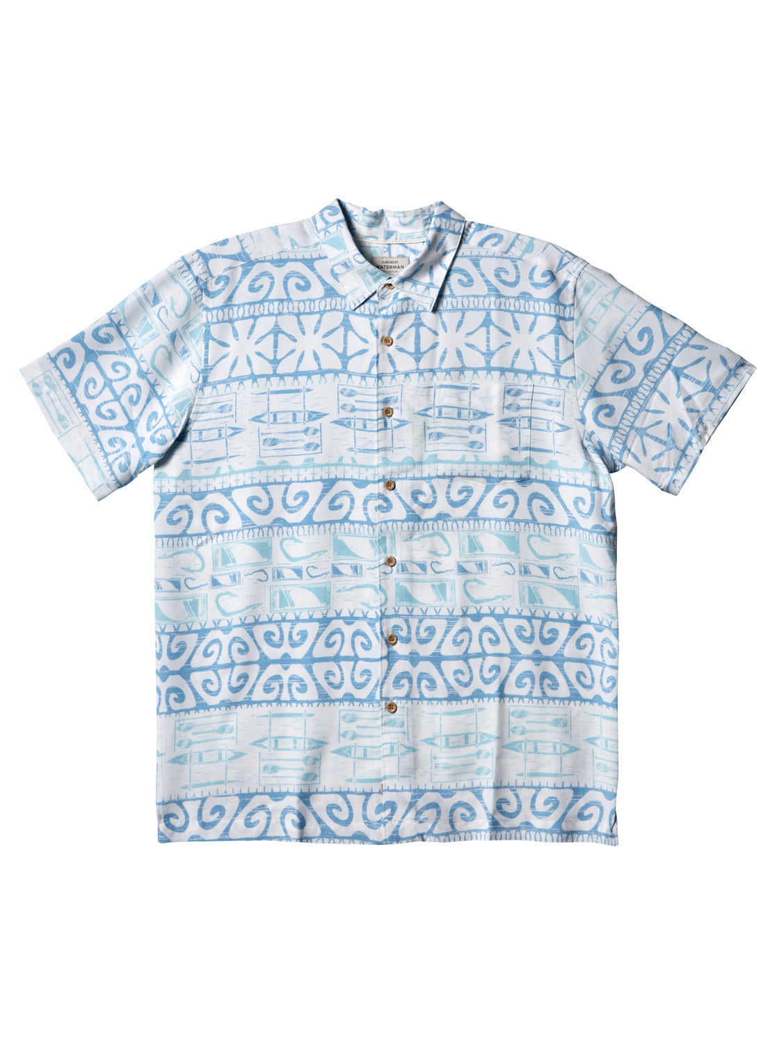 Quiksilver Waterman At Trees SS Woven BHC6 L