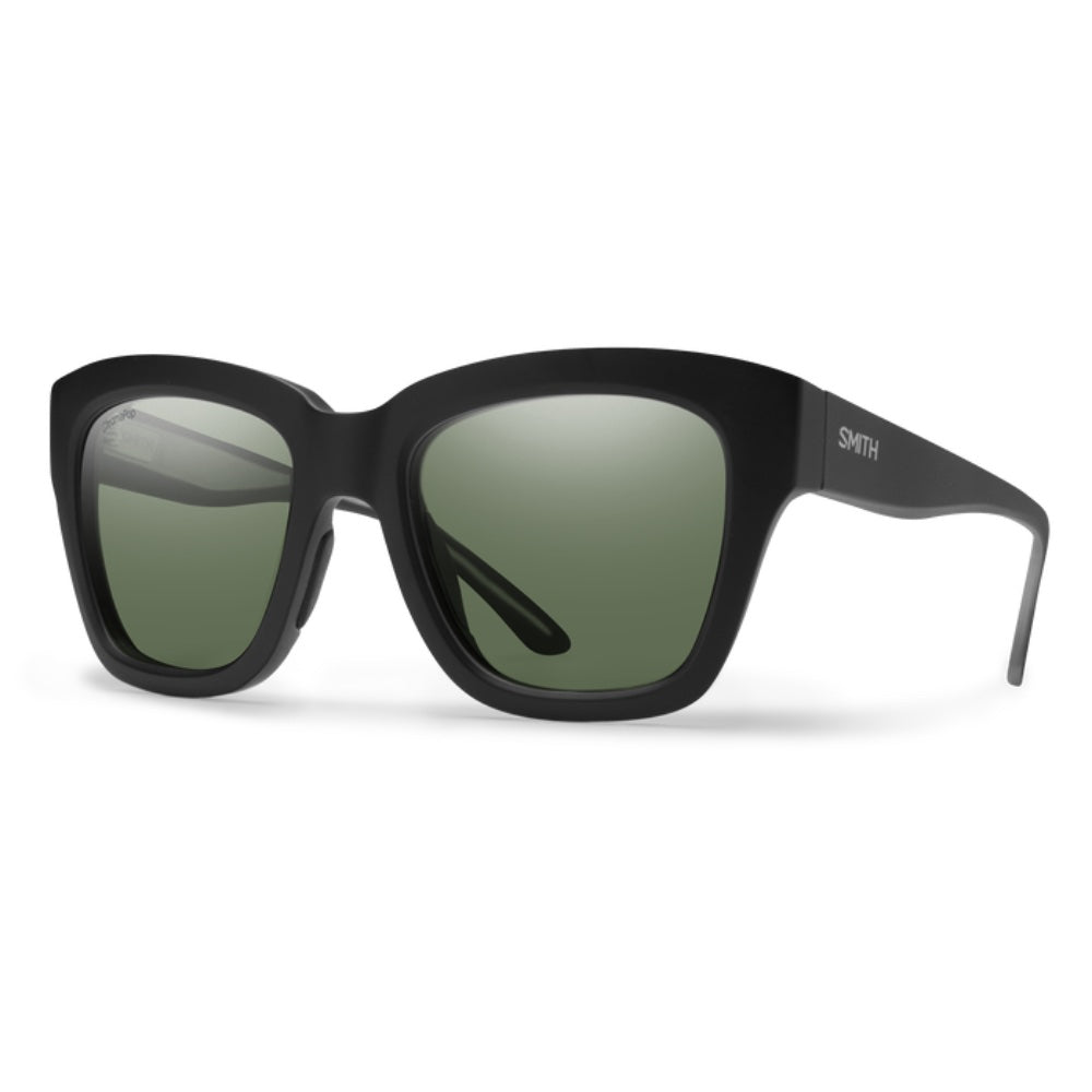 Smith Sway Polarized Sunglasses MatteBlack GrayGreen