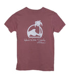 Island Water Sports Script Boys SS Shirt DFB-MAUVE M