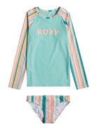 Roxy Girls 2-7 Happiness LS UPF 50 Lycra Set BLR6 3