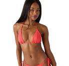 O'Neill Saltwater Solids Rib Venice Triangle Top CAY L