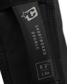 Creatures of Leisure Double DT2.0 Shortboard Boardbag Black-Silver 6ft0in