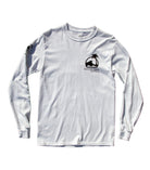 Island Water Sports Script L/S Tee White-Black XS