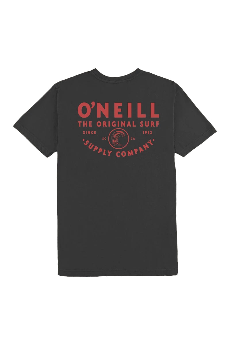 Oneill Gravel Short Sleeve  Tee DCH- Dark Charcoal M