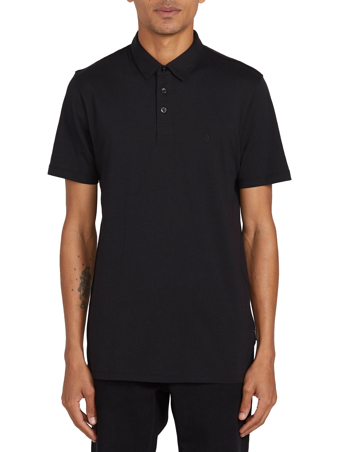 Volcom Wowzer Polo S/S Shirt Black XL
