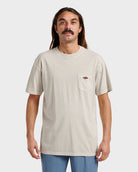 QUIKSILVER FLOREVER CLASSIC SS SLR-SILVER BIRCH 2XL
