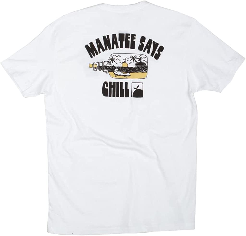 Flomotion Manatee Chill SS Tee White S