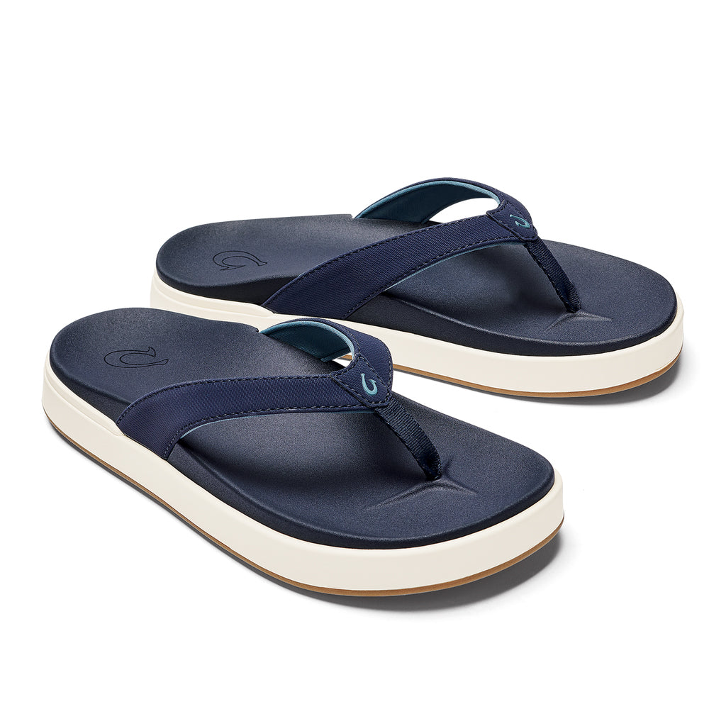 Olukai Nu a Pi o Womens Sandal DEDE-Trench Blue-Trench Blue 10