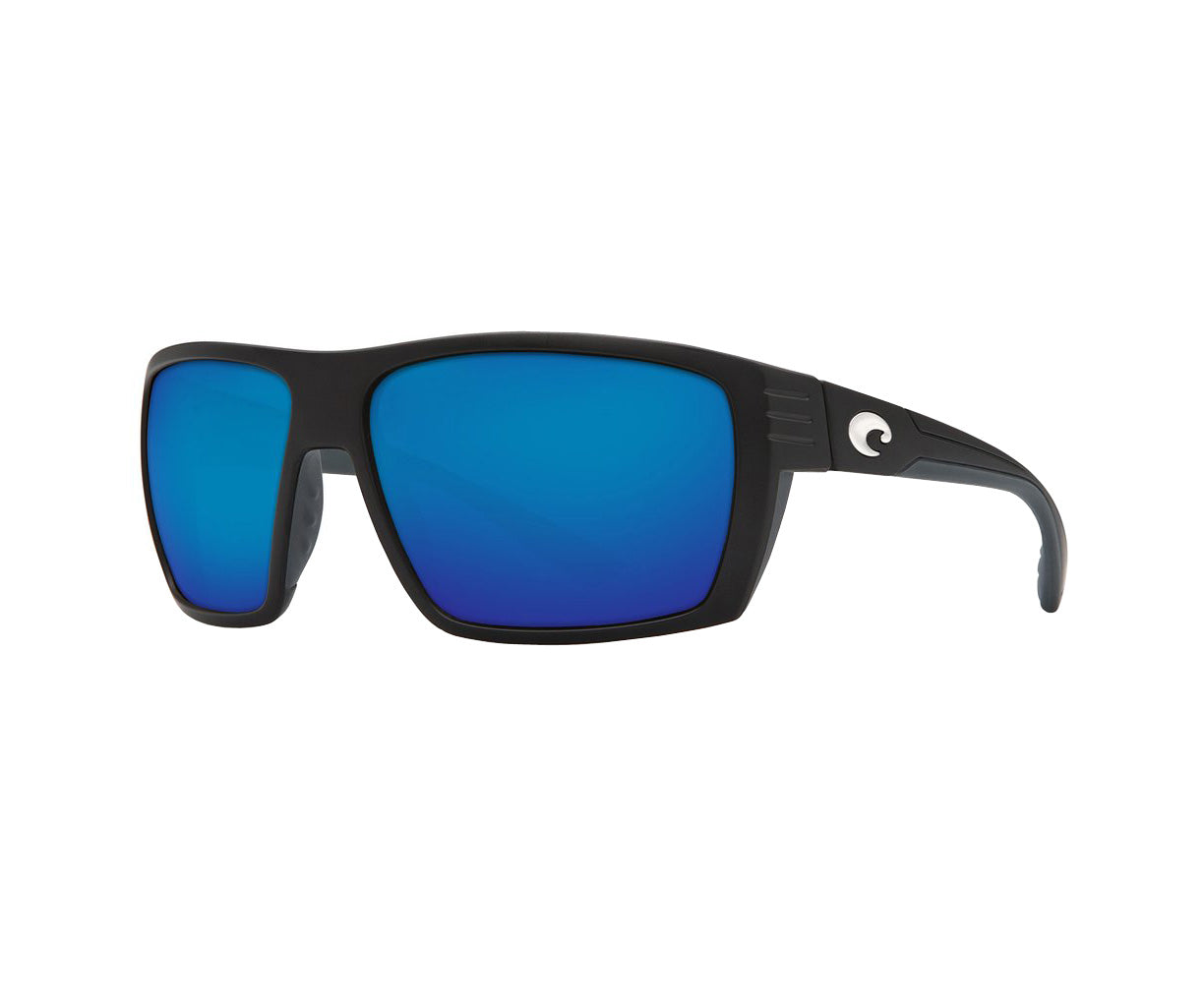 Costa Del Mar Hamlin Sunglasses Matte Black Blue Mirror 580P