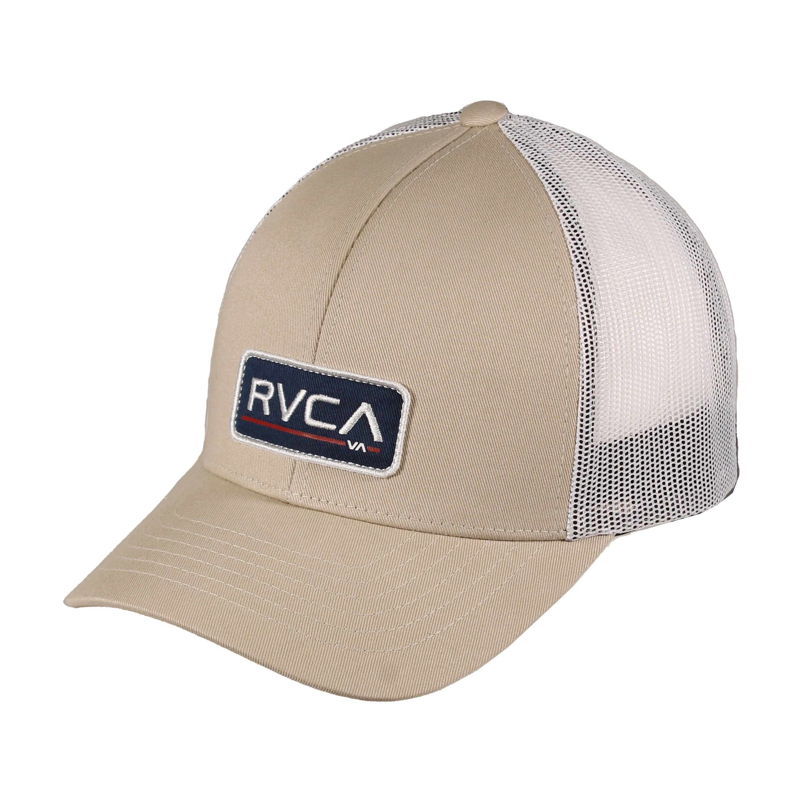 RVCA Ticket Trucker Hat TAN OS