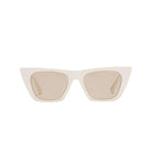 Electric Noli Sunglasses Ivory Amber