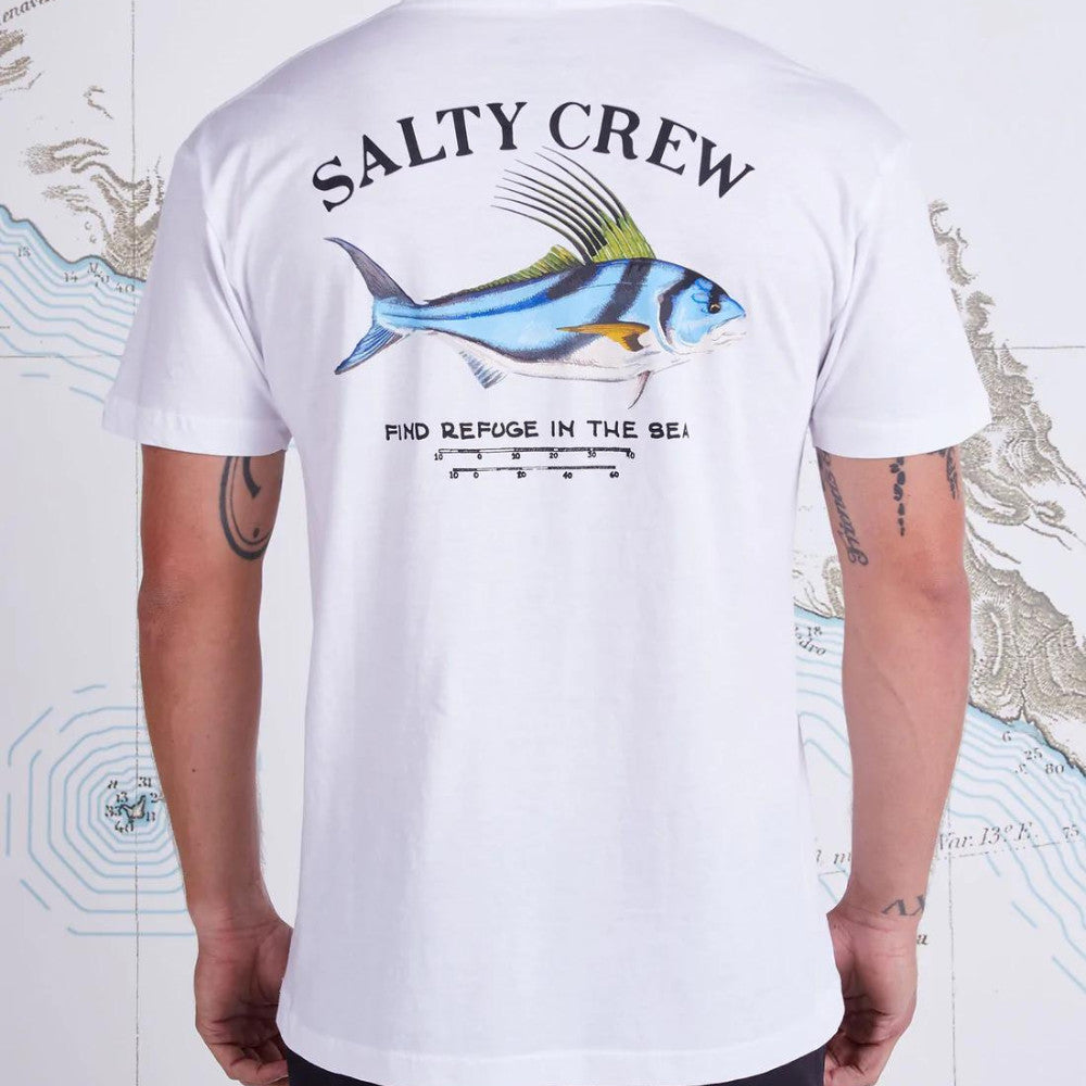 Salty Crew Rooster Premium SS Tee White L