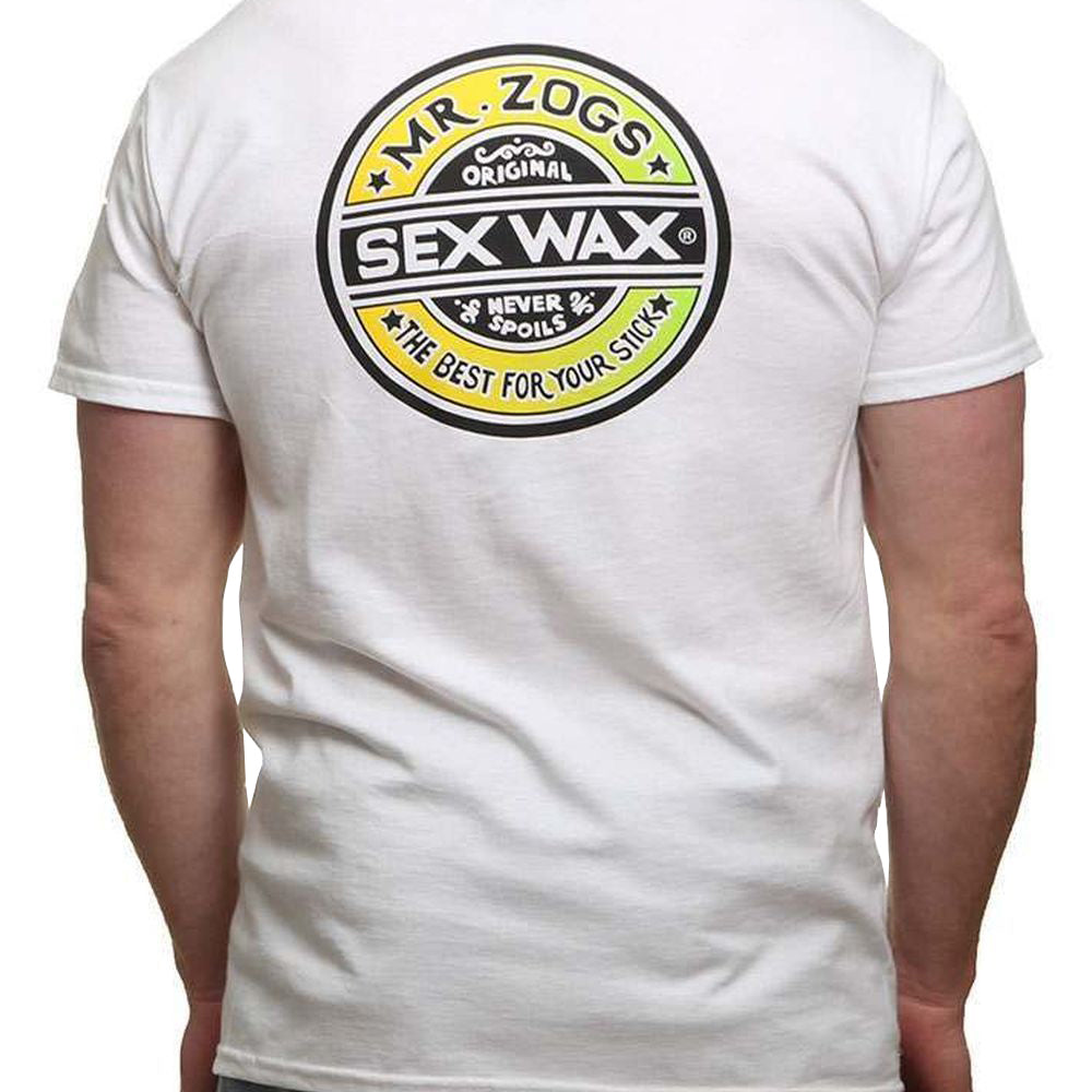 Sex Wax Fade SS Tee White S