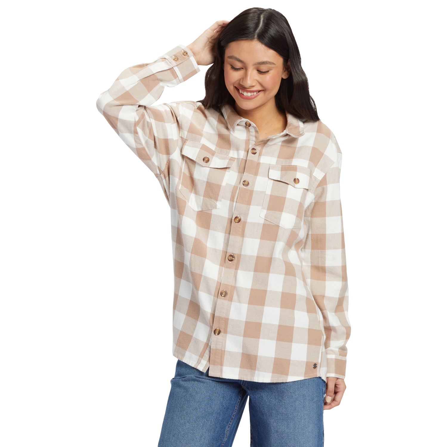 Roxy Let It Go Flannel CKA6 XS