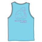 Island Water Sports Outline Script Tank PacificBlue/Pink S