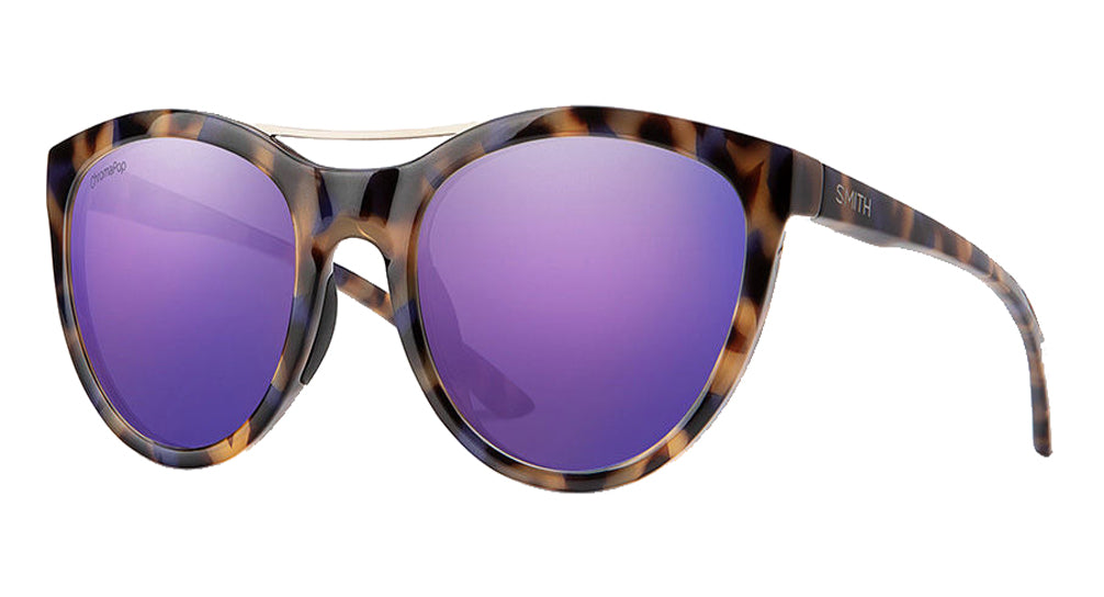 Smith Midtown Polarized Sunglasses VioletTort VioletMirror
