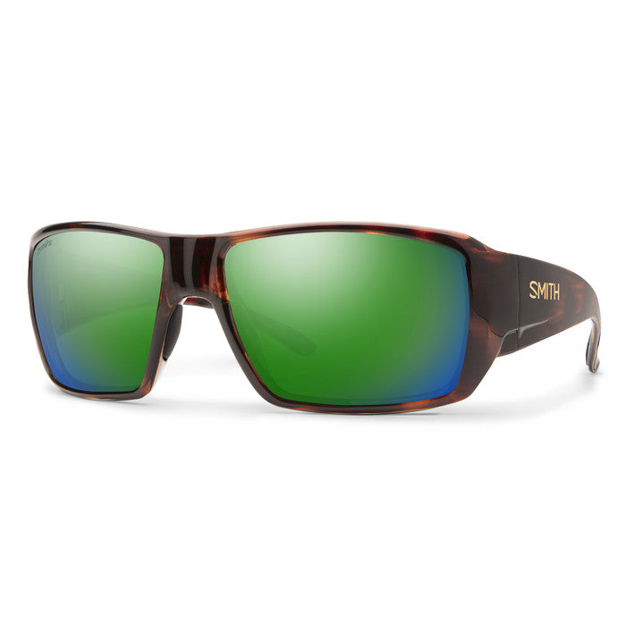 Smith Guides Choice Polarized Sunglasses Tortoise GreenMirror ChromapopGlass