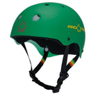 Pro-Tec Classic Skate Rubber Helmet Rasta XL