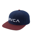 RVCA Twill Snapback 2  NVY OS