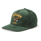 Seager Bradley Corduroy Snapback Green O/S
