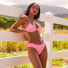 Kulani Kinis Lettuce Frill Thong Bikini  GelatoBloom S